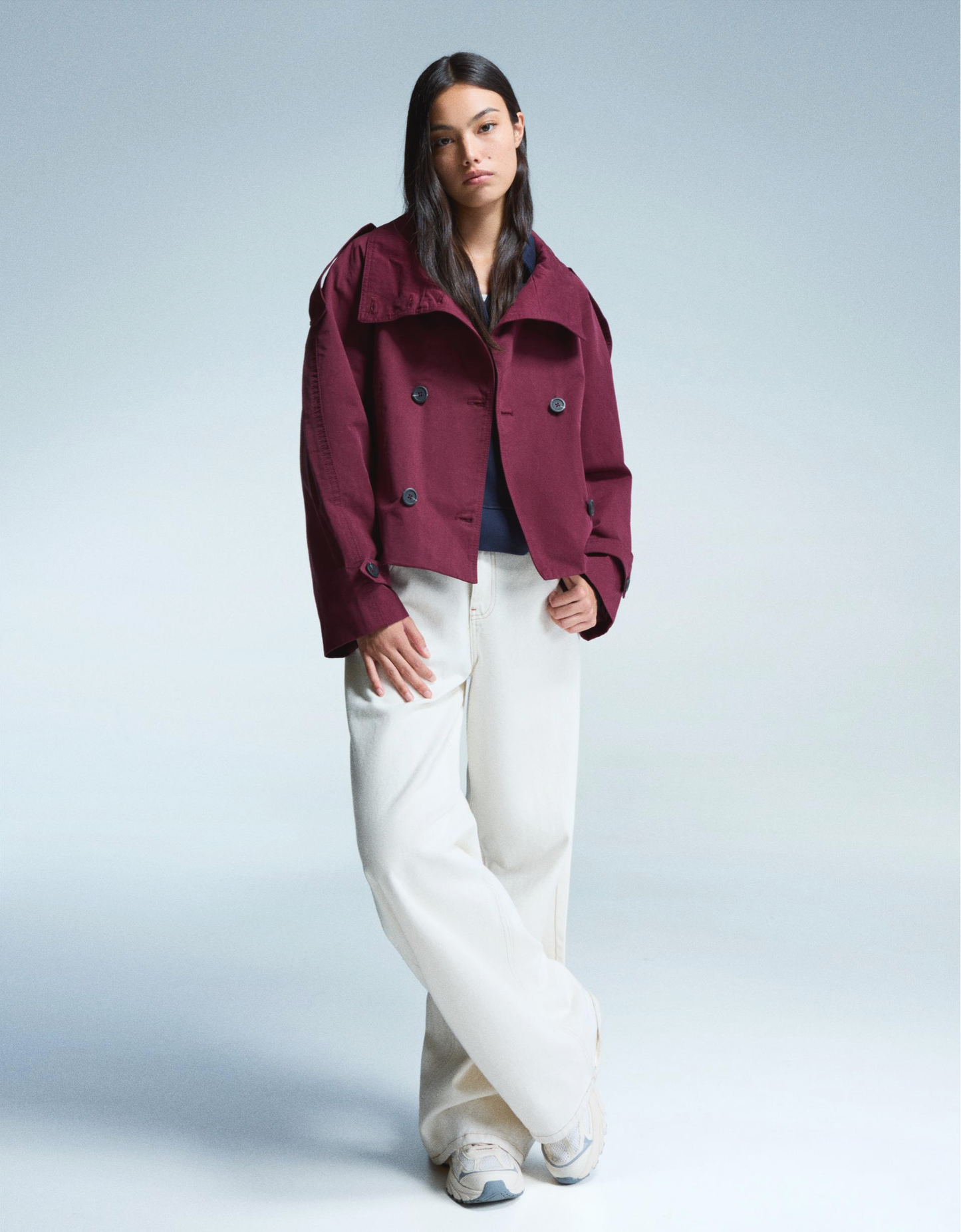 Lazarno Fashionable Belted Waist Trench Coat
