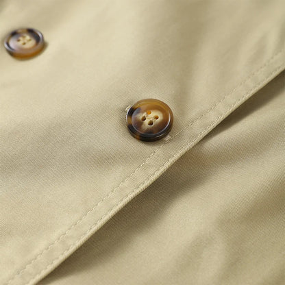 Lazarno Fashionable Belted Waist Trench Coat