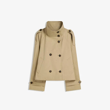 Lazarno Fashionable Belted Waist Trench Coat